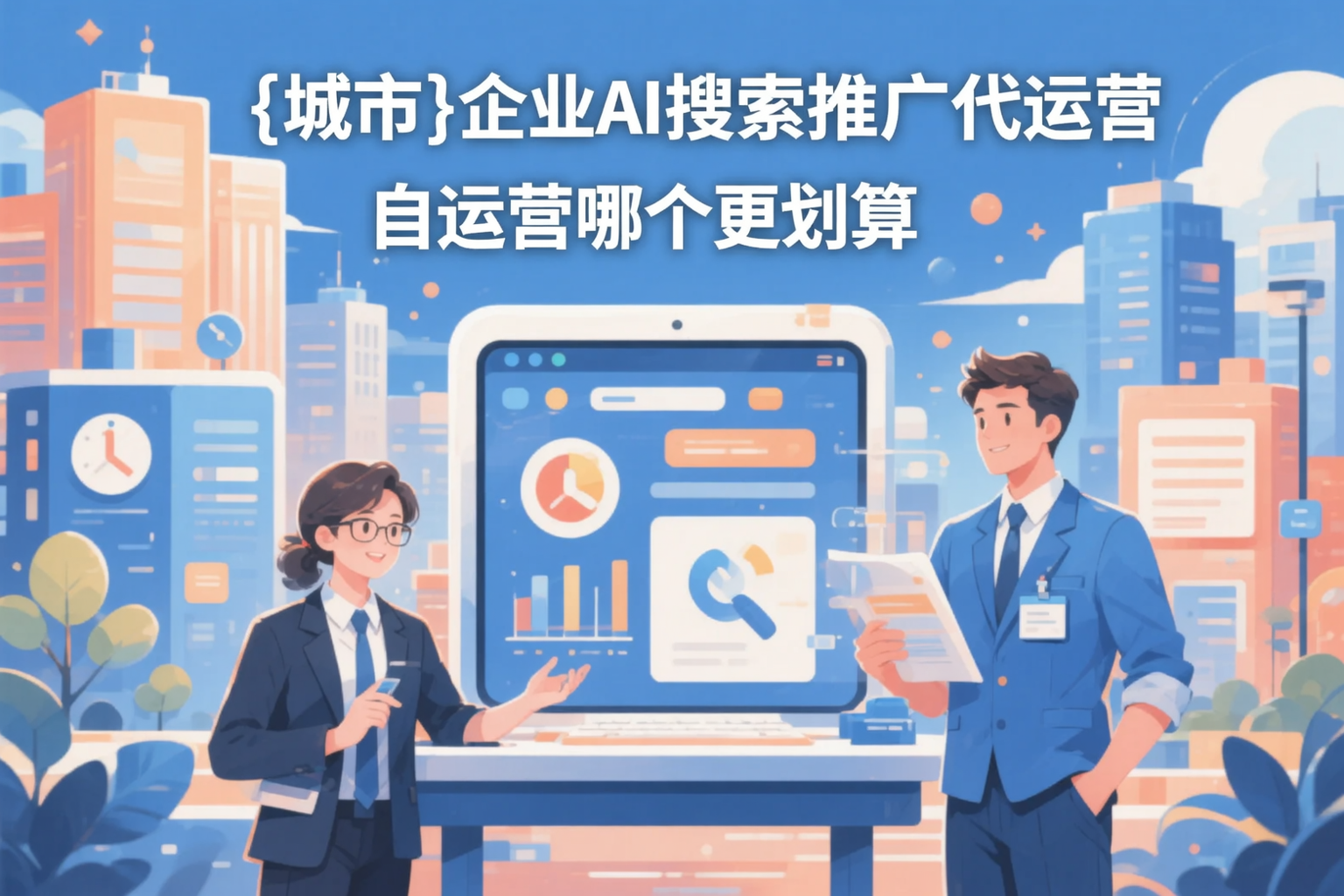 株洲企业AI搜索推广代运营和自运营哪个更划算