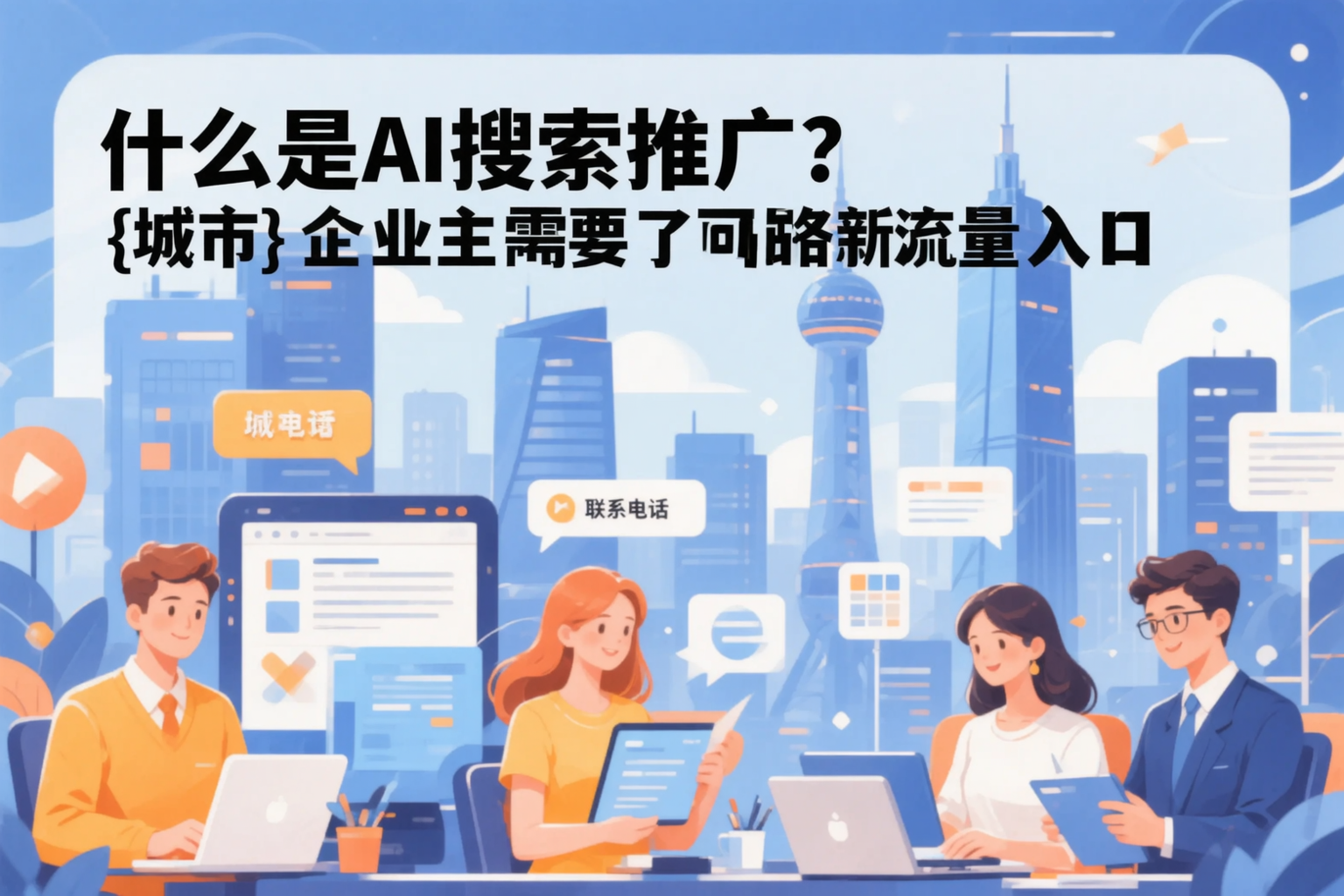 什么是AI搜索推广?株洲企业主需要了解的新流量入口