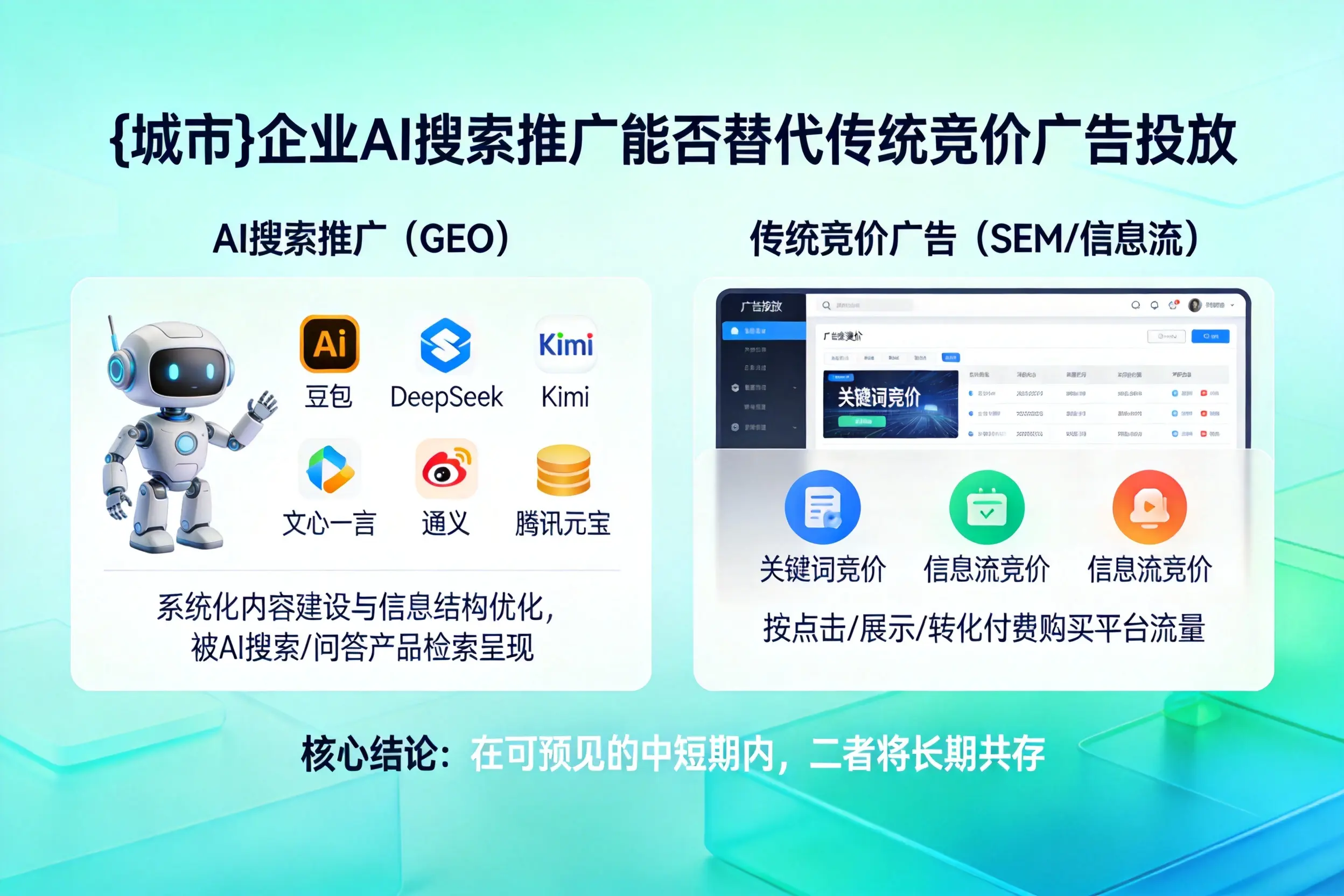 株洲企业AI搜索推广能否替代传统竞价广告投放