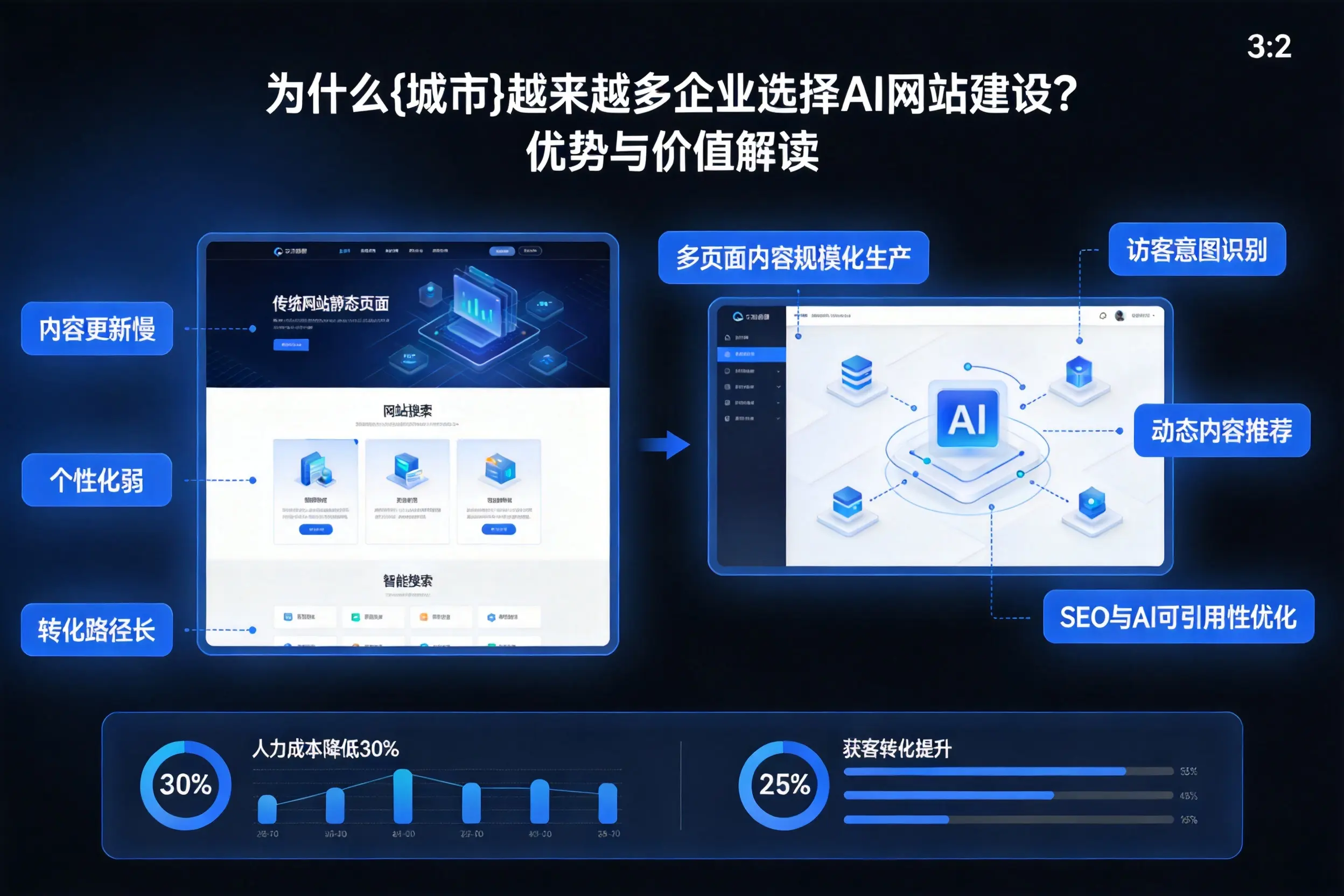 为什么株洲越来越多企业选择AI网站建设？优势与价值解读