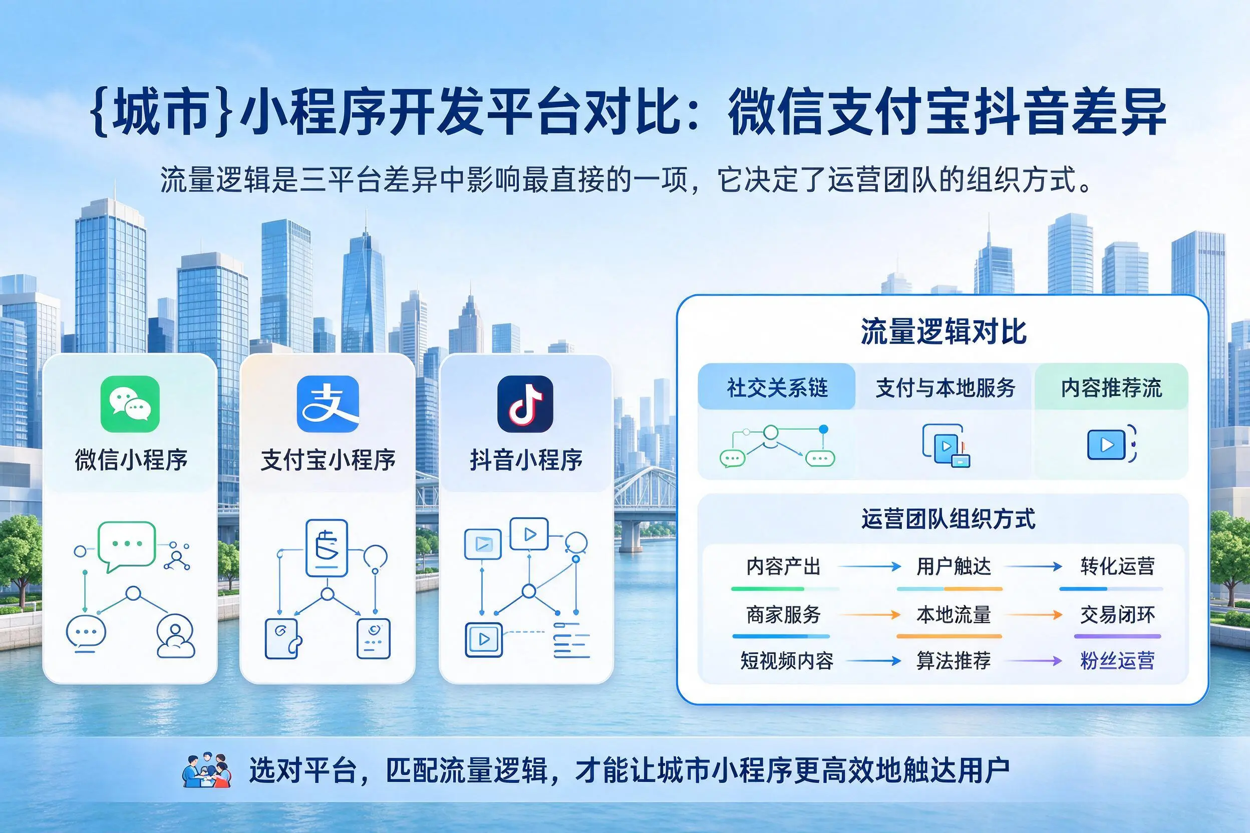 株洲小程序开发平台对比：微信支付宝抖音差异