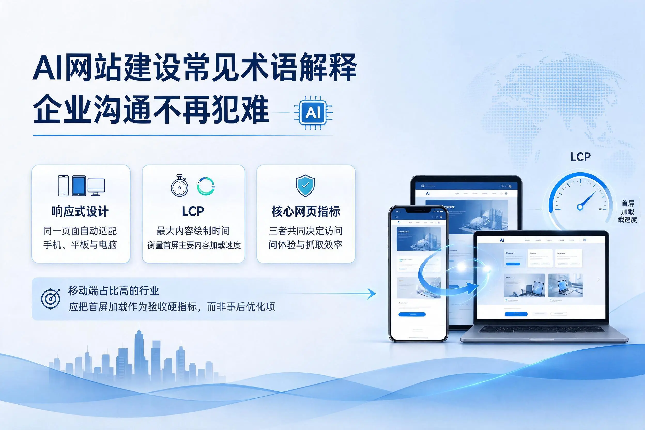 AI网站建设常见术语解释，株洲企业沟通不再犯难