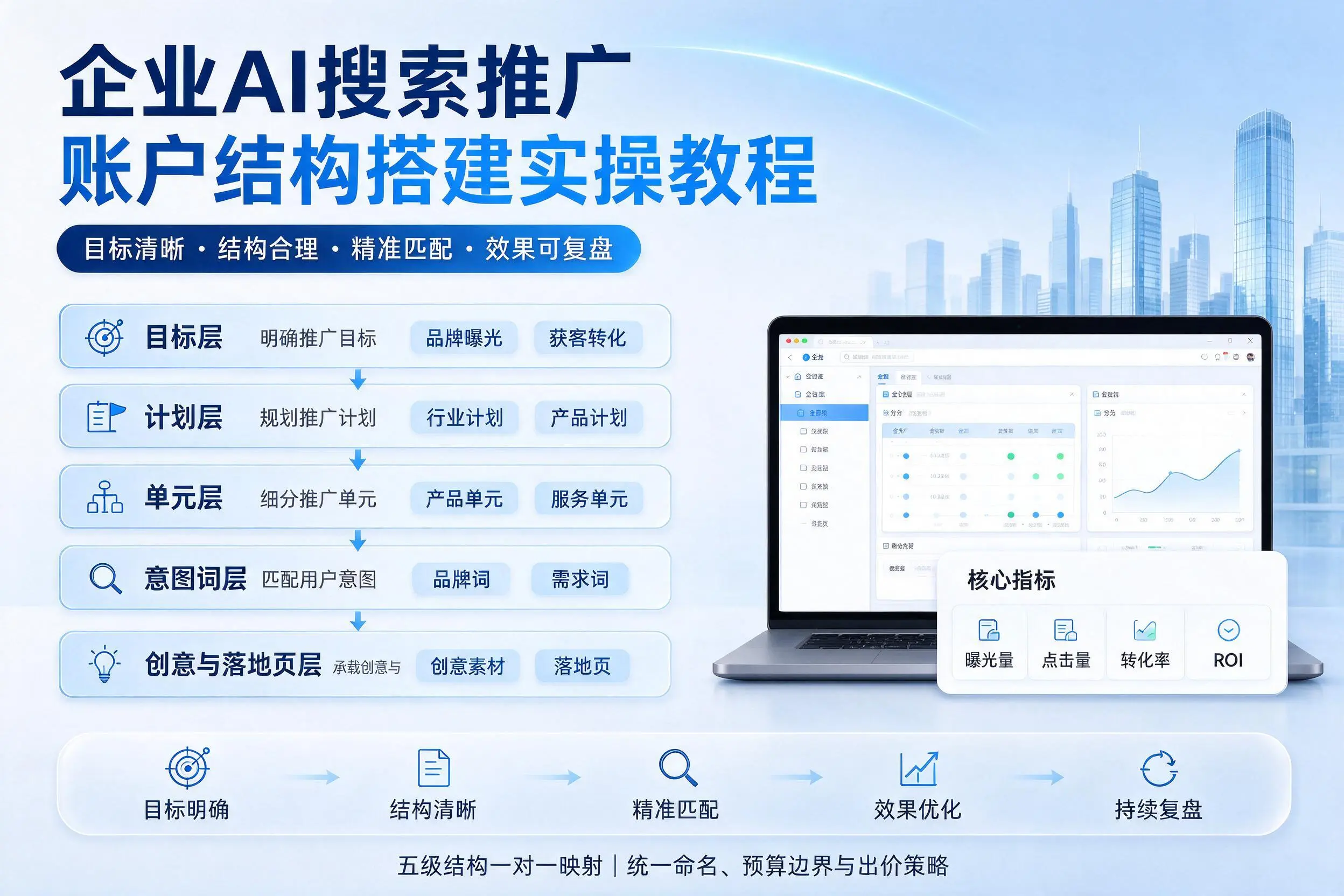 株洲企业AI搜索推广账户结构搭建实操教程